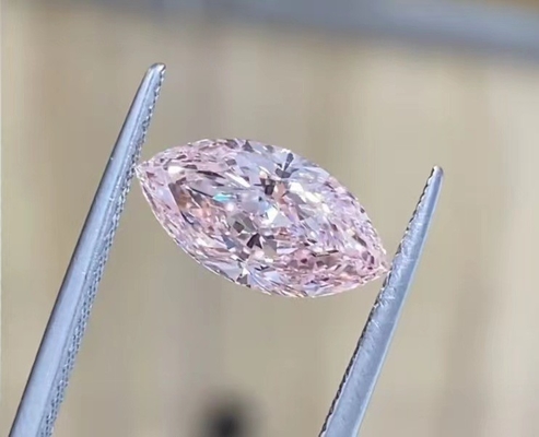 2.54ct 心臓病検査室 成長したピンクダイヤモンド マルキース ブリリアントカット 認定