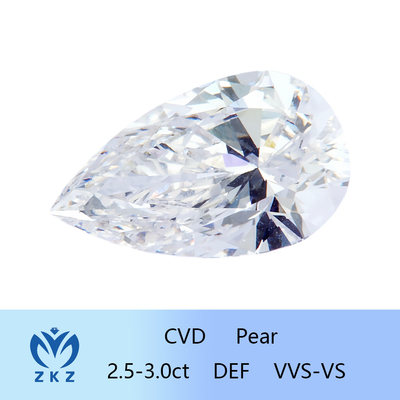 2.5ct-3ct 合成 成長したCVD 実験室で成長したダイヤモンド