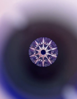 10 ハート 矢印 丸い形 ラボで育てたダイヤモンド 認証された合成ダイヤモンド